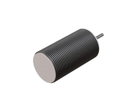 Czujnik indukcyjny M30 dla spawalnictwa 55 mm przewód 2m PNP NO Sn = 10 mm