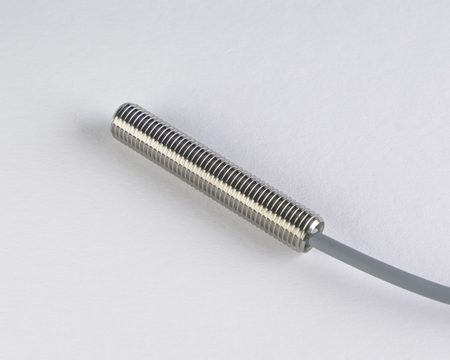 Indukčný snímač M8 L=45 mm kábel 2m NPN NO & NC Sn = 3 mm