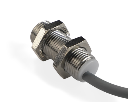 NMF12322 - 3 - Inductive sensor M12 Metal face 30 mm cable 3m NPN NC Sn = 2 mm