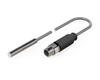 Inductive sensor M5 30 mm cable 0,3 m connector M8 NPN NC Sn = 0,8 mm