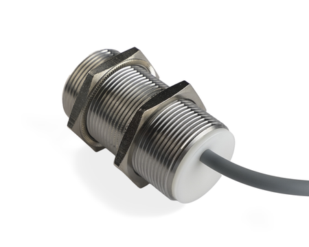 NMF30001-NF - 3 - Indukčný snímač M30 celokovový 55 mm kábel 2m NPN NO Sn = 10 mm NF