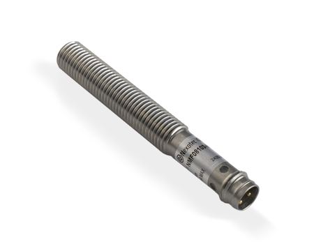 NMF08103-NF - 1 - Inductive sensor M8 metal face 60 mm connector M8 PNP NO Sn = 1 mm NF