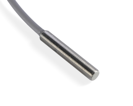 NIS05581 - 2 - Indukční snímač M5 L=30 mm kabel 5m NPN NO Sn = 1,5 mm