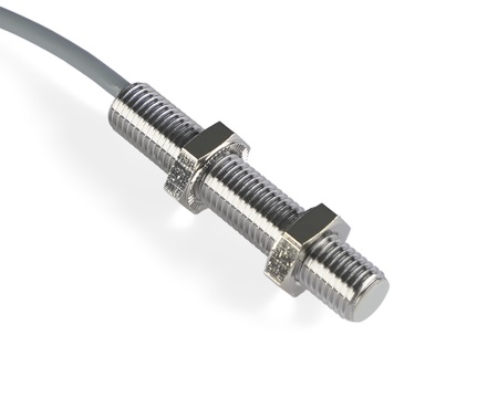 NIS08244-K3 - 4 - Induktív érzékelő M8 L=45 mm kábel 3m PNP NC Sn = 3 mm