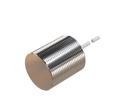 NMF30022 - 6 - Indukčný snímač M30 celokovový 35 mm kábel 2m NPN NC Sn = 10 mm