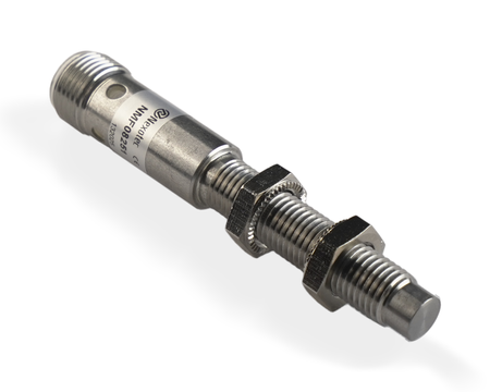 NMF08251 - 4 - Czujnik indukcyjny M8 całometalowy 70 mm wtyk M12 NPN NO Sn = 3,5 mm