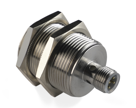 NMF30123 - 3 - Indukčný snímač M30 celokovový 48 mm konektor M12 PNP NO Sn = 10 mm