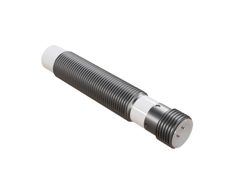 Czujnik indukcyjny M12 dla spawalnictwa 68 mm wtyk M12 PNP NC Sn = 4 mm