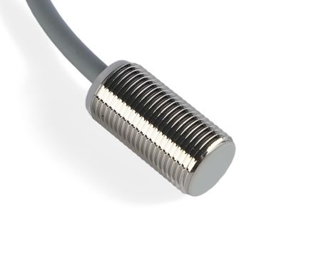 NIS12003-K3 - 2 - Indukční snímač M12 L=22 mm kabel 3m PNP NO Sn = 2 mm