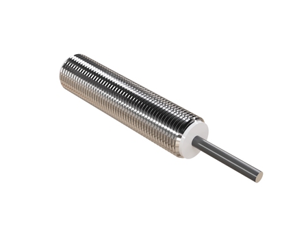 Indukční snímač M12 L=50 mm kabel 3m PNP NC Sn = 4 mm