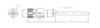 M12 4-pin female straight connection cable, PUR wire 3 m with open ends