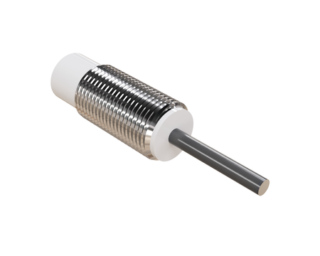 Induktív érzékelő M12 L=30 mm kábel 2m PNP NO Sn = 8 mm