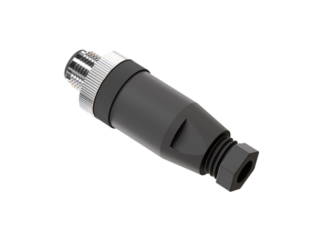 F12-5MS - 5 - Stecker M12 5-pin gerade – Steckverbinder für Sensoren und Industrieautomation