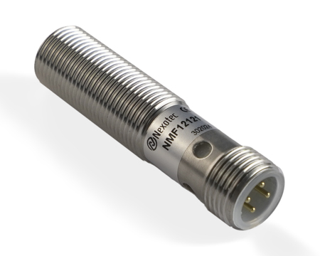 NMF12121 - 1 - Inductive sensor M12 Metal face 50 mm connector M12 NPN NO Sn = 2 mm