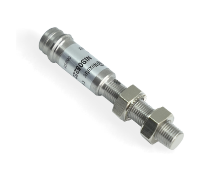 NIS05222 - 3 - Induktiver Sensor M5 L=40 mm Stecker M8 NPN NC Sn = 1,5 mm
