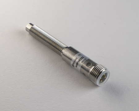 Czujnik indukcyjny M8 całometalowy 70 mm wtyk M12 PNP NO Sn = 3,5 mm