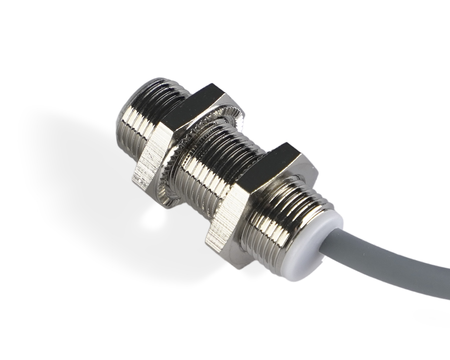 NIS12103-K2 - 3 - Induktív érzékelő M12 L=30 mm kábel 2m PNP NO Sn = 2 mm