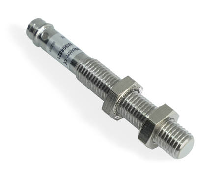 NIS08521 - 4 - Czujnik indukcyjny M8 L=60 mm wtyczka M8 NPN NO Sn = 2 mm