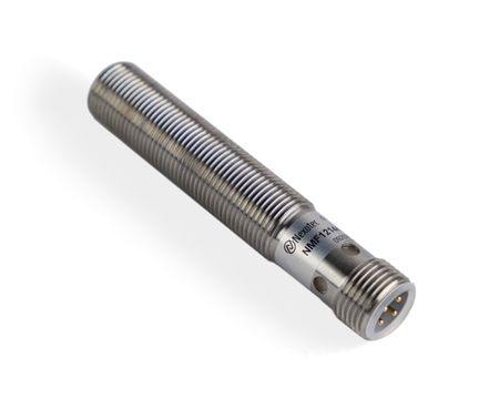 NMF12144 - 1 - Inductive sensor M12 Metal face 68 mm connector M12 PNP NC Sn = 4 mm