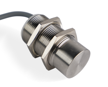 NMF30011-NF - 4 - Czujnik indukcyjny M30 całometalowy 55 mm przewód 2m NPN NO Sn = 13 mm NF