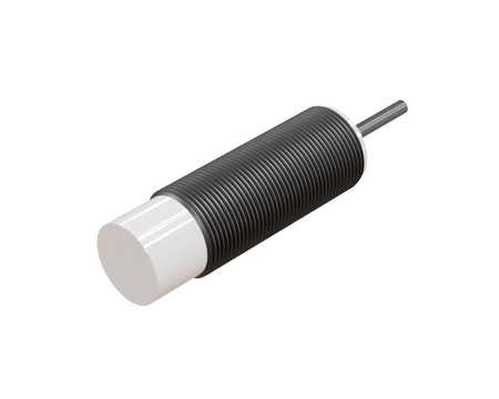 Czujnik indukcyjny M18 dla spawalnictwa 55 mm przewód 2m NPN NO Sn = 8 mm