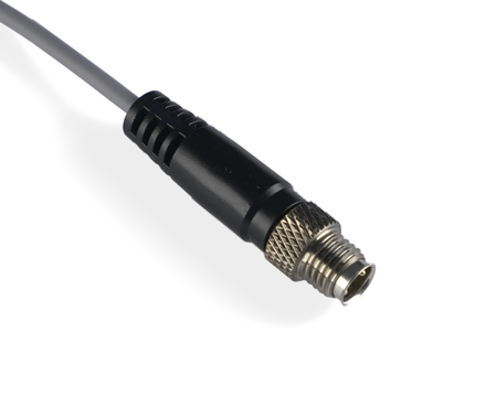 NIS05092 - 6 - Induktív érzékelő M5 L=25 mm kábel 0,3 m csatlakozó M8 NPN NC Sn = 0,8 mm