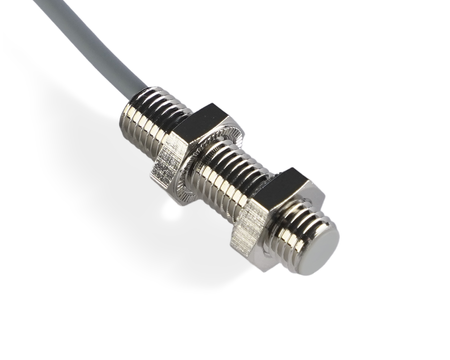 NIS08165-K2 - 4 - Indukčný snímač M8 L=30 mm kábel 2m NPN NO & NC Sn = 4 mm