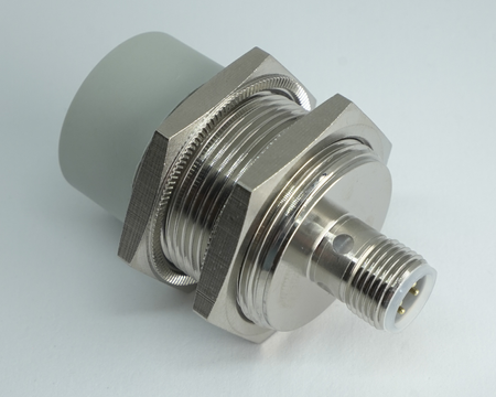 Inductive sensor M30 53 mm connector M12 NPN NO Sn = 40 mm