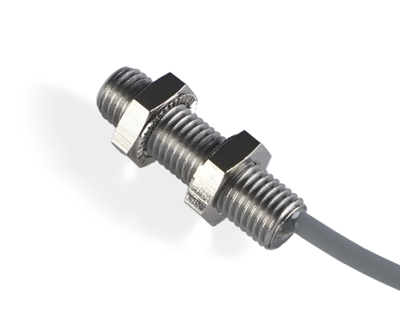 NIS08146-K2 - 3 - Indukčný snímač M8 L=30 mm kábel 2m PNP NO & NC Sn = 3 mm