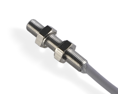 NIS05521 - 3 - Induktiver Sensor M5 L=25 mm Kabel 5m NPN NO Sn = 1,5 mm
