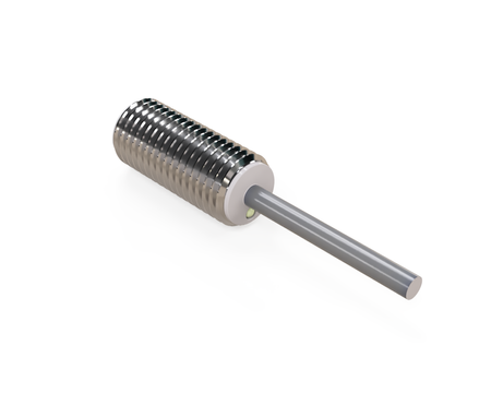 Induktív érzékelő M8 L=18 mm kábel 2m NPN NO & NC Sn = 1 mm