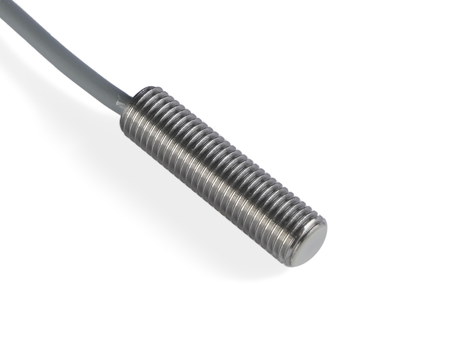 NIS08123-K2 - 2 - Inductive sensor M8 30 mm cable 2m PNP NO Sn = 2 mm
