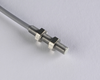 Inductive sensor M5 28 mm cable 0,3 m connector M8 NPN NC Sn = 0,8 mm