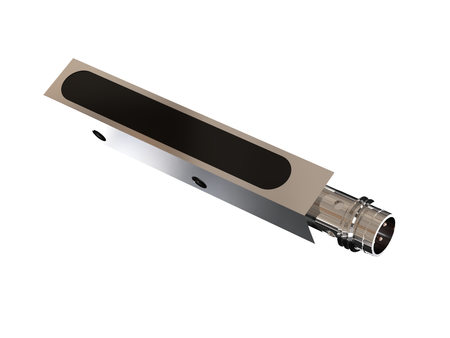 Czujnik ind. kwadratowy Q8 L=60 mm wtyczka M8 PNP NO Sn = 1 mm