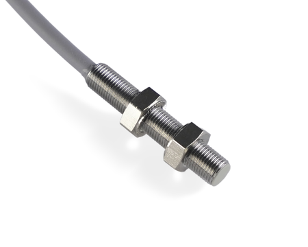 NIS05572 - 4 - Indukčný snímač M5 L=30 mm kábel 5m NPN NC Sn = 1 mm