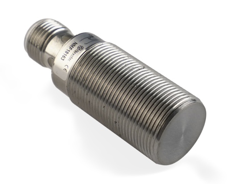NMF18163 - 2 - Induktív érzékelő M18 teljes fém 48 mm csatlakozó M12 PNP NO Sn = 8 mm