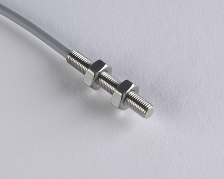 NIS04001 - 6 - Induktív érzékelő M4 L=25 mm kábel 2m NPN NO Sn = 0,6 mm