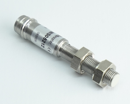 Czujnik indukcyjny M5 L=40 mm wtyczka M8 NPN NC Sn = 1 mm