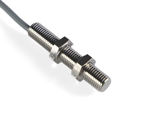 NIS08266-K2 - 4 - Induktiver Sensor M8 L=45 mm Kabel 2m PNP NO & NC Sn = 4 mm