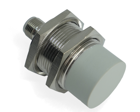 NIS30331 - 4 - Inductive sensor M30 53 mm connector M12 NPN NO Sn = 25 mm