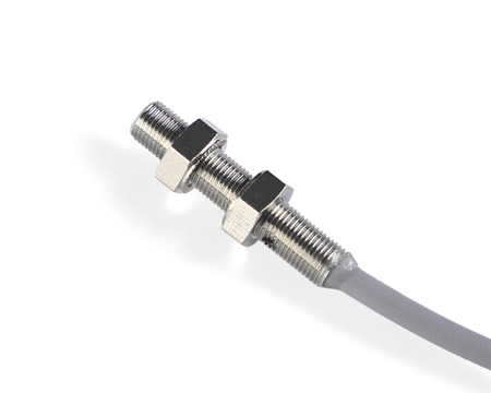 NIS05301 - 3 - Inductive sensor M5 25 mm cable 3m NPN NO Sn = 0,8 mm