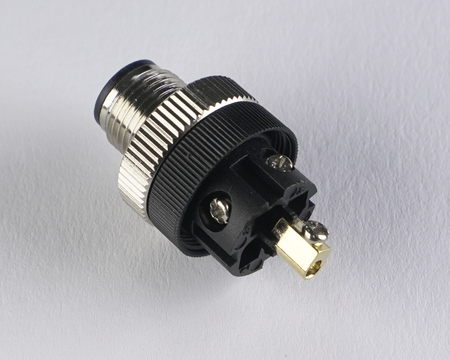 F12-5MS - 6 - Stecker M12 5-pin gerade – Steckverbinder für Sensoren und Industrieautomation