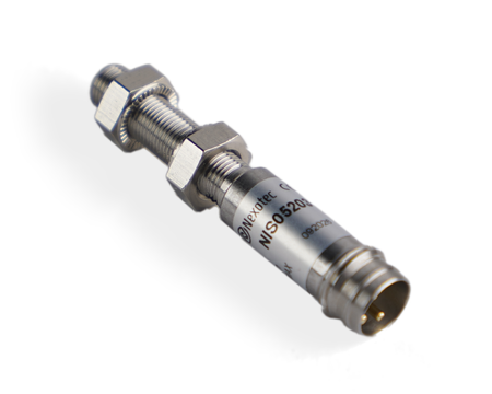 NIS05203 - 3 - Induktiver Sensor M5 L=40 mm Stecker M8 PNP NO Sn = 0,8 mm