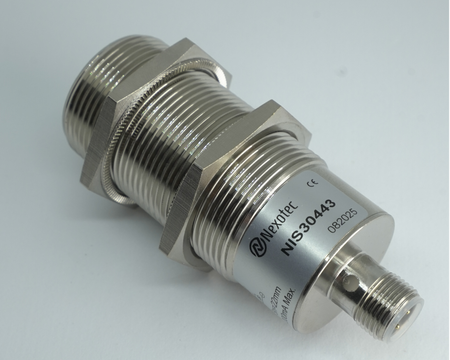 Czujnik indukcyjny M30 L=78 mm wtyczka M12 PNP NO Sn = 22 mm