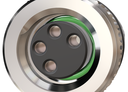 P8-4S - 13 - Buchse M8 4-pin gerade – Steckverbinder für Sensoren und Industrieautomation