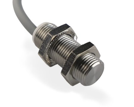 NMF12322 - 4 - Inductive sensor M12 Metal face 30 mm cable 3m NPN NC Sn = 2 mm