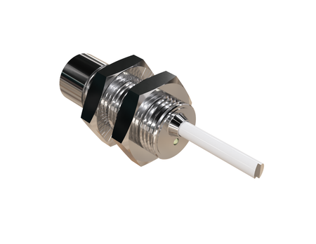 Inductive sensor M12 Metal face 30 mm cable 2m PNP NO Sn = 6 mm