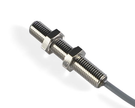 NIS08265-K2 - 3 - Indukční snímač M8 L=45 mm kabel 2m NPN NO & NC Sn = 4 mm