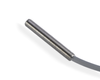 NIS04514 - 1 - Indukčný snímač M4 L=25 mm kábel 5m PNP NC Sn = 0,8 mm