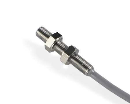 NIS05563 - 3 - Inductive sensor M5 30 mm cable 5m PNP NO Sn = 0,8 mm